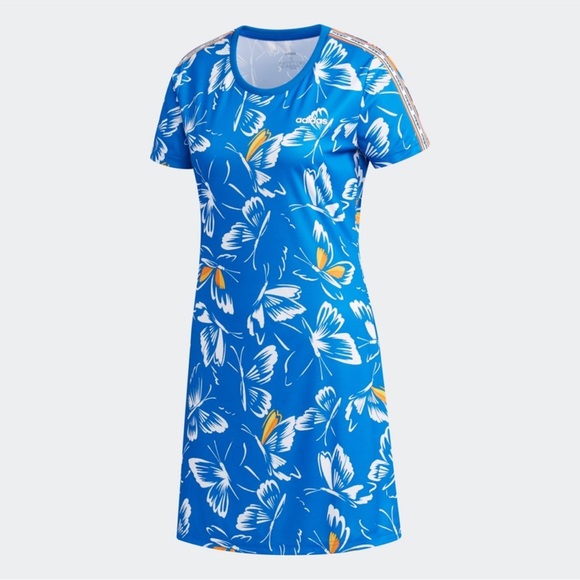 Adidas x Farm Rio Butterfly Dress Size Large - Picture 3 of 9